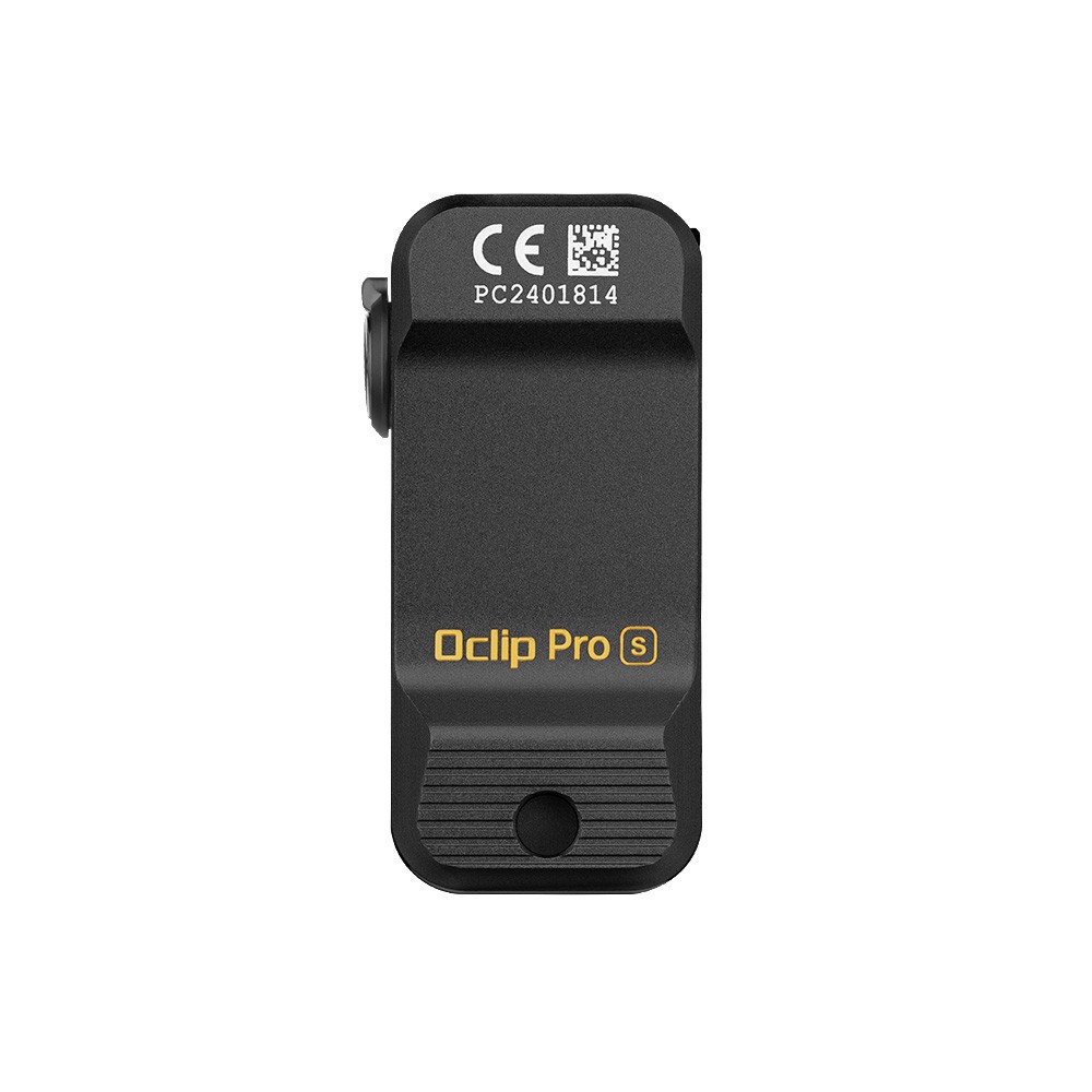 Olight Oclip Pro S Black Multifunctional Clip Light & Oclip Headlamp Strap