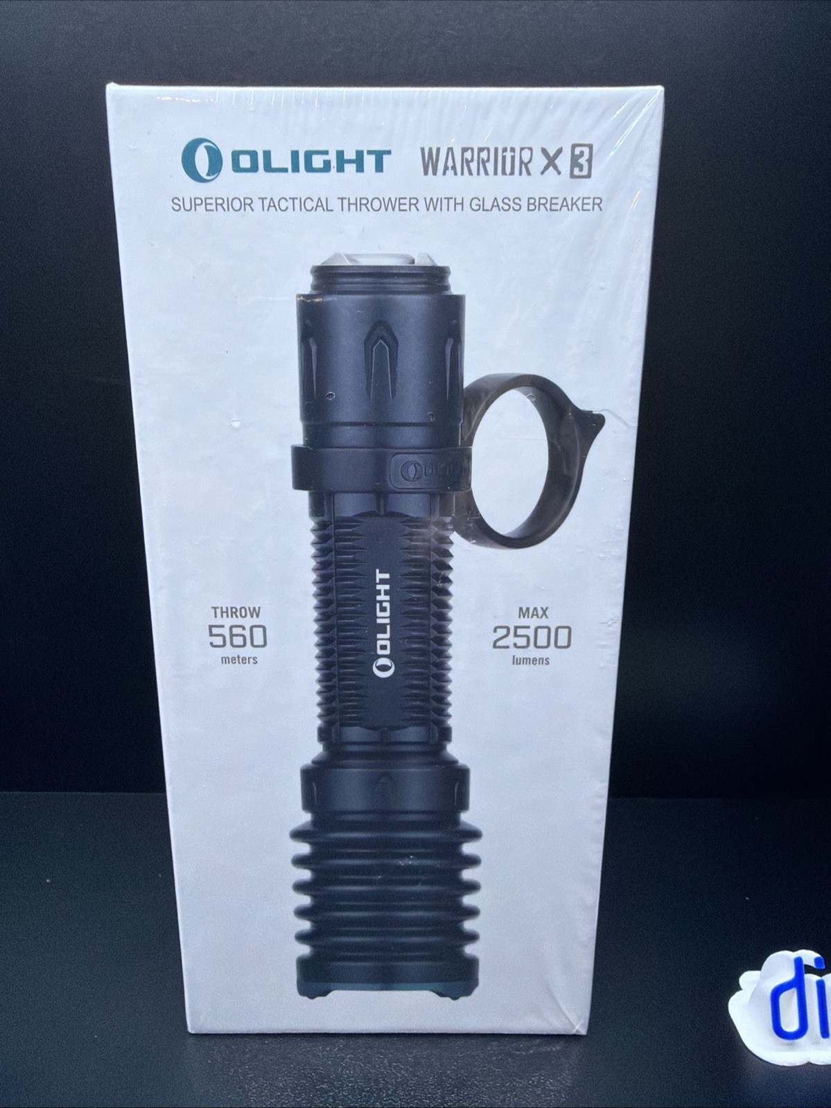 Olight Warrior X3 Superior Tactical Thrower w. Glass Breaker New/Sealed