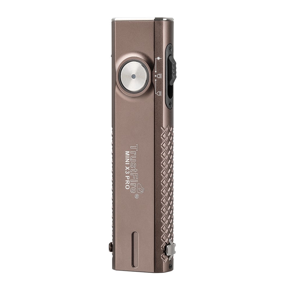 TrustFire MiniX3-PRO 2050LM 6-in-1 LED Flashlight UV & Laser Multi-Color Lights