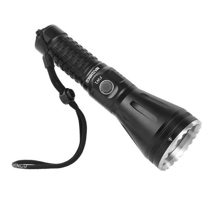 MATEMINCO FW1 LEP Flashlight 2950 Meters Throw USB Type C Rechargeable Torch