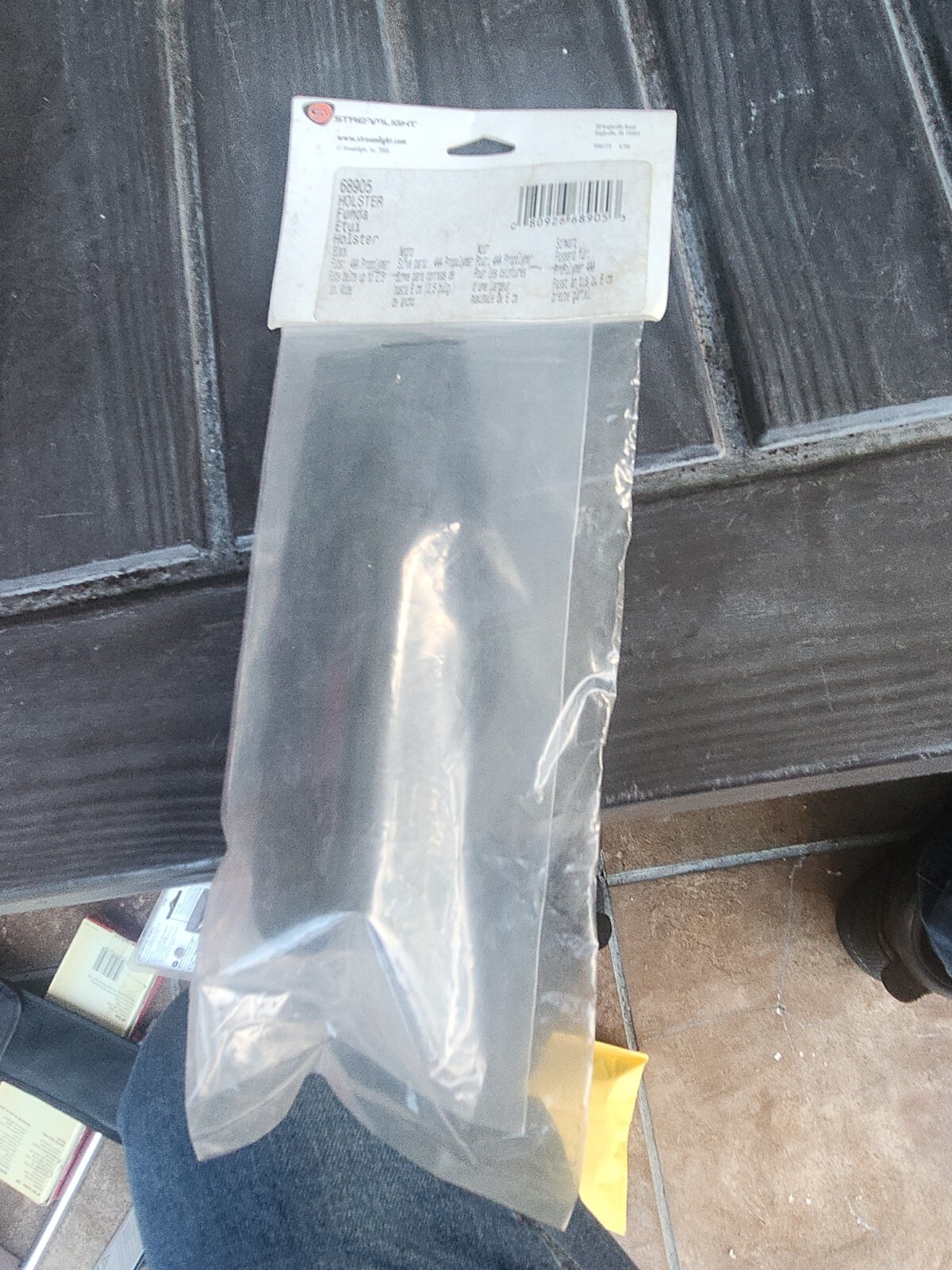 Streamlight 68905 Flashlight Holster,Nylon Black Fits 4AA Propolymer New in Pkg