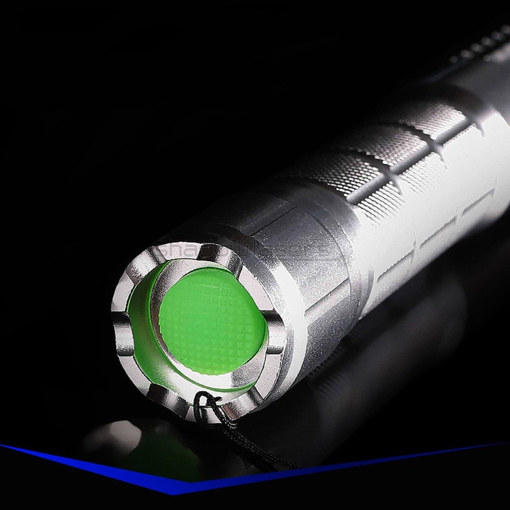 1mw 450nm Adjustable Focus Blue Laser Pointer Visible Pen Beam light+ Batt