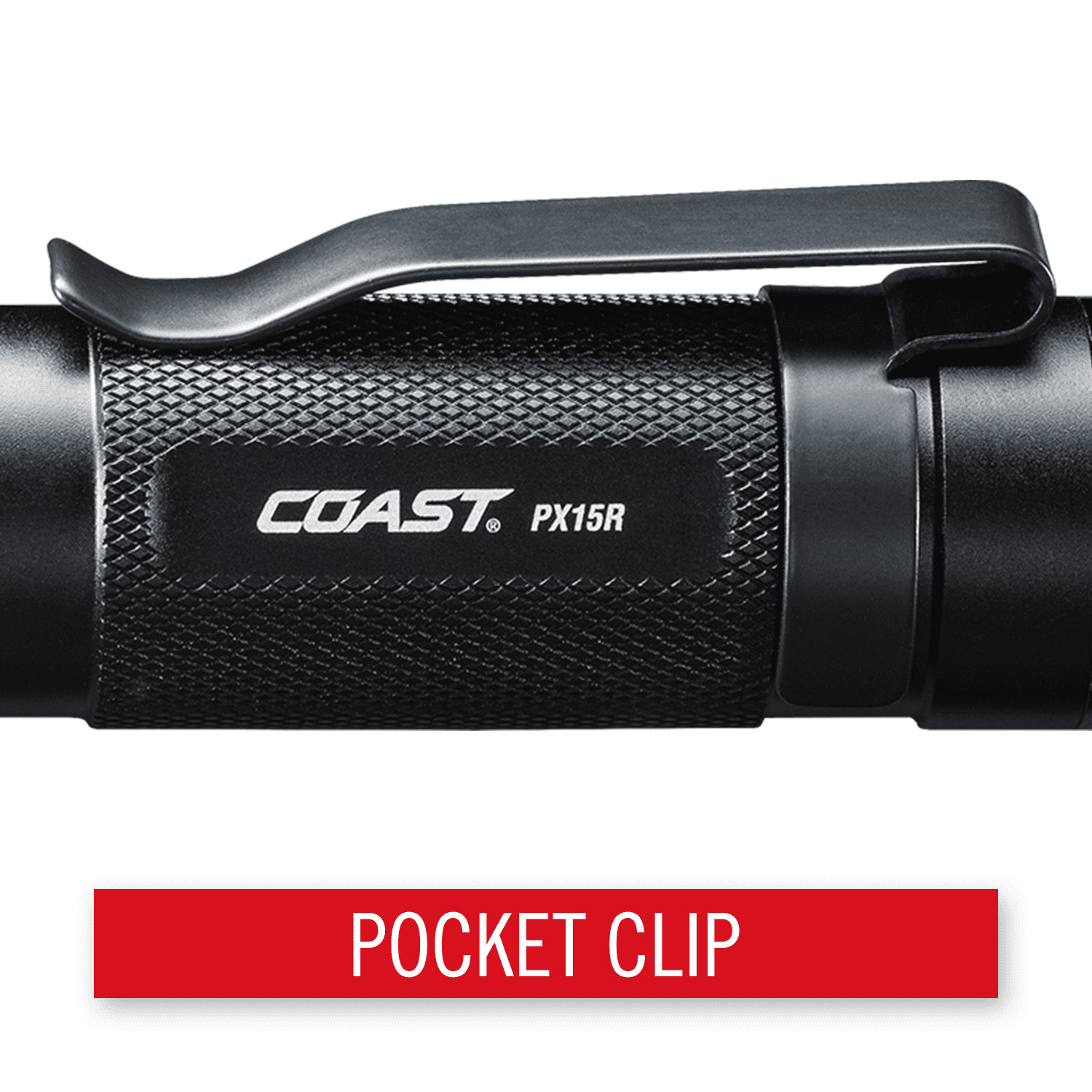 COAST PX15R Rechargeable LED Flashlight – 1000 Lumens, Dual Power, IP54 Rated