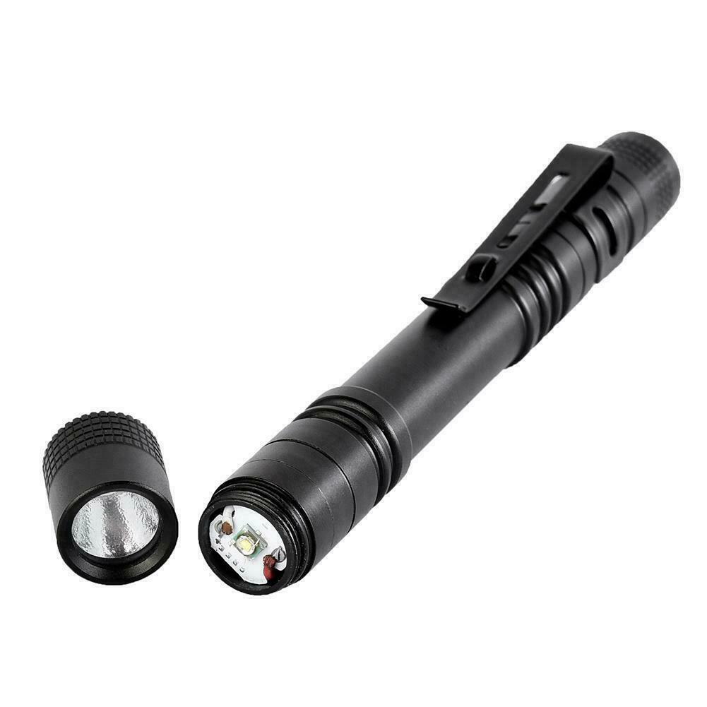 2x Super Bright 900000LM Tactical Flashlight Small LED Torch Light Mini Penlight