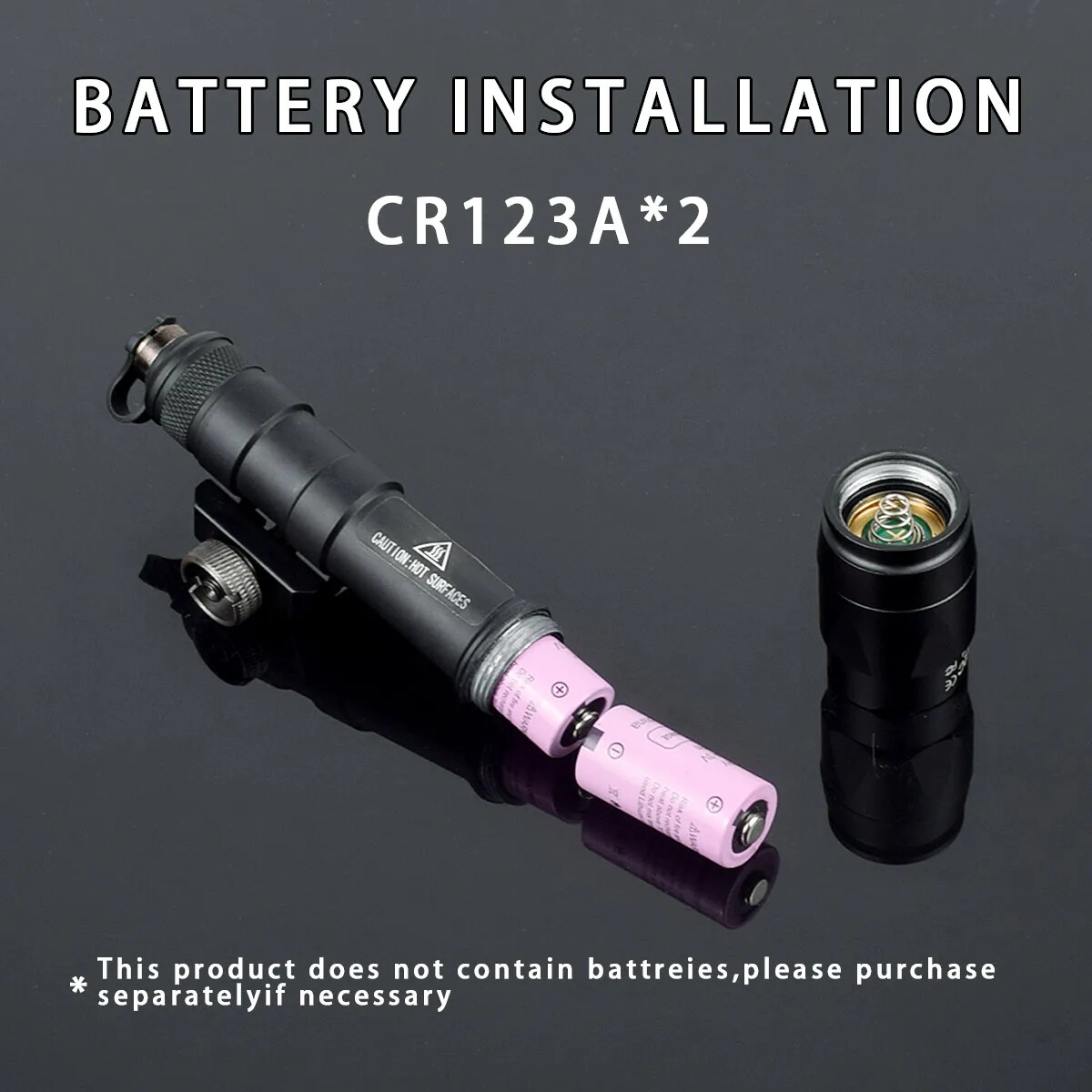 Light M600 M600B M600C Dual Pressure Switch Airsoft AR15 Flashlight