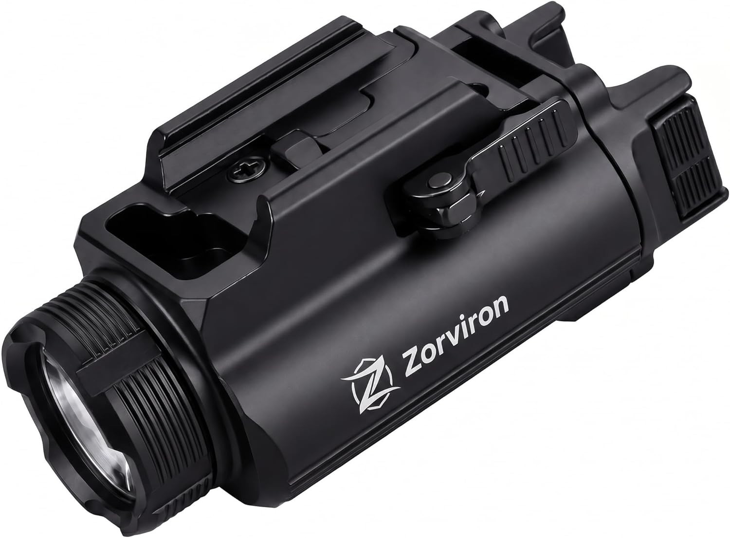 GM35 Tactical Flashlight Rechargeable, Type-C Charging, 1350 Lumen Rail Mounted