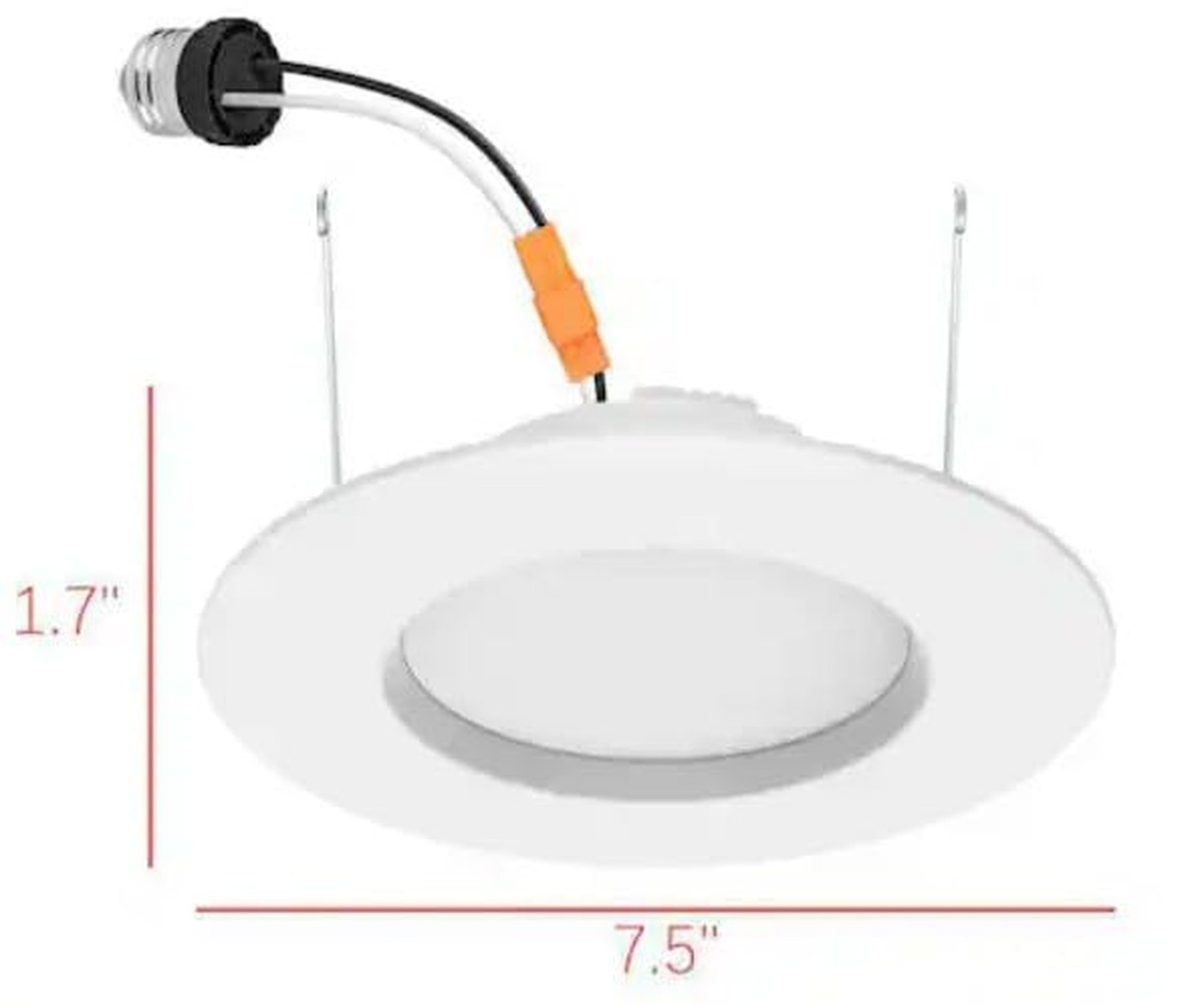 Commercial Electric SG_B07J23DL2S_US NS01aA11FR1-259 LED Retrofit, 4 Pack, Co…