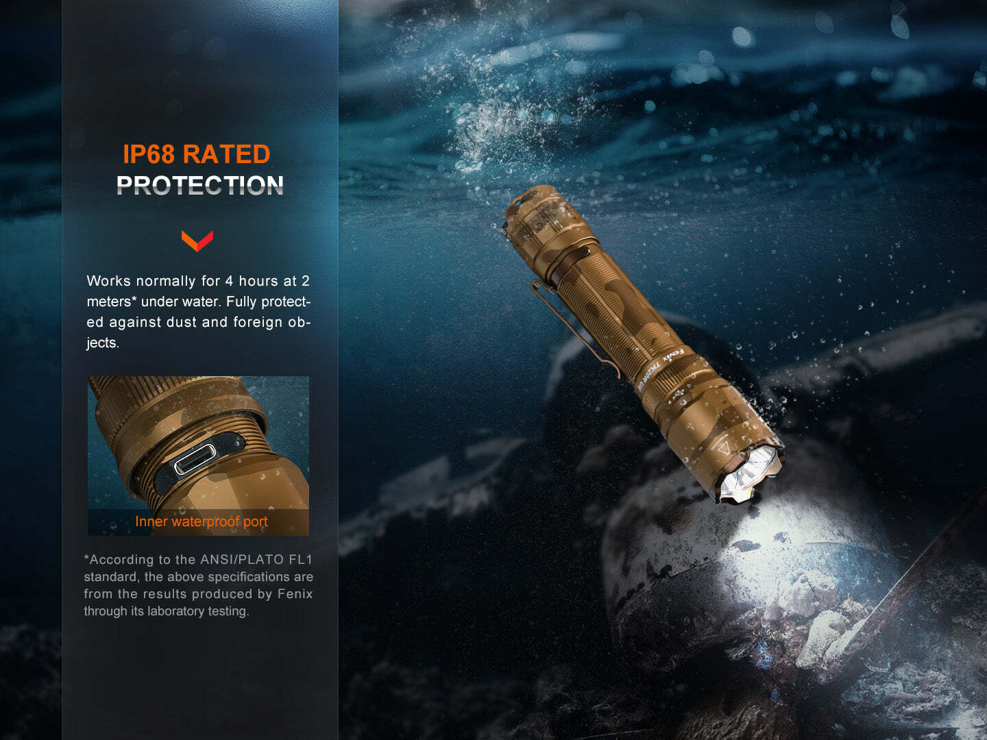 Fenix TK20R UE Tactical LED Flashlight – 2800 Lumens