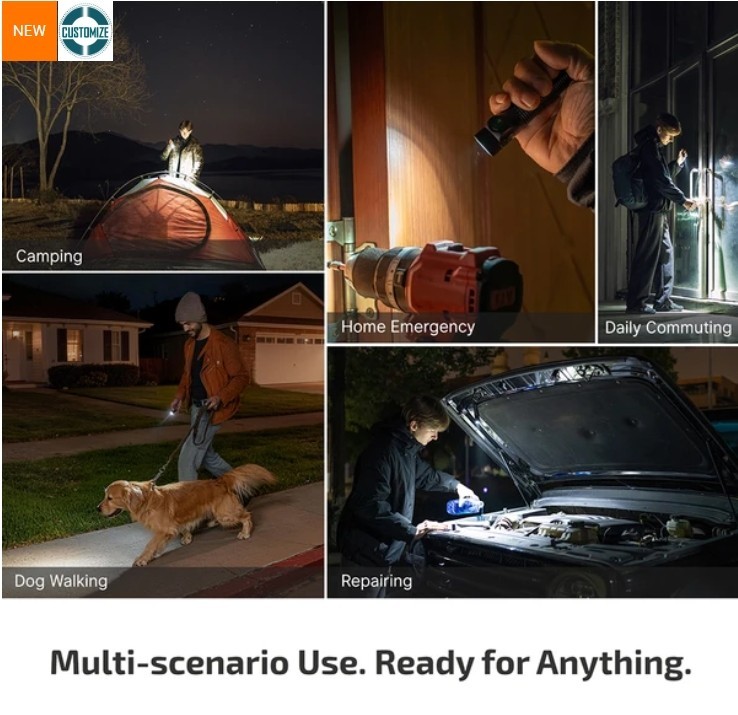 Baton 4 Pro Dual Switch High Lumen Compact EDC Flashlight