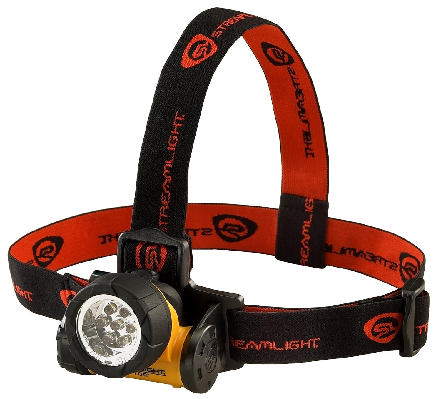 Streamlight Inc LIGHT; SEPTOR LED HEADLAMP YELLOW W/ ELASTIC & RUBBER STRAPS
