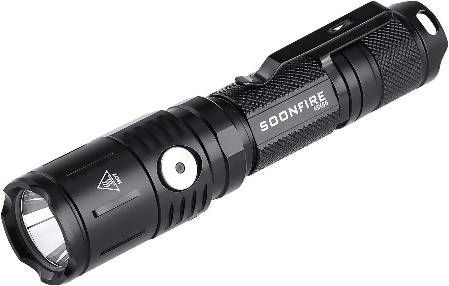Tactical Flashlight 1060 Lumens Built-In a Fast Charging Rechargeable LED Handhe