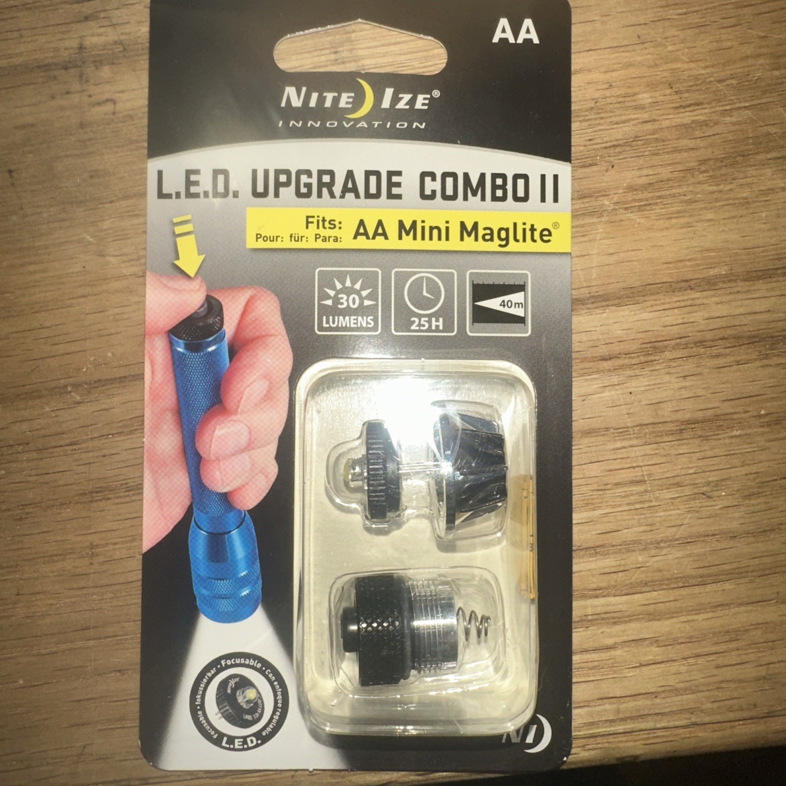 Nite Ize LUC2-07 LED Upgrade II Combo for AA Mini Maglite