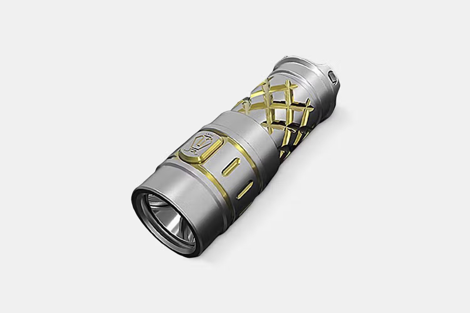 JETBeam TCE-1 Titanium Limited Edition Flashlight 600LM CREE XP-L EDC Torch