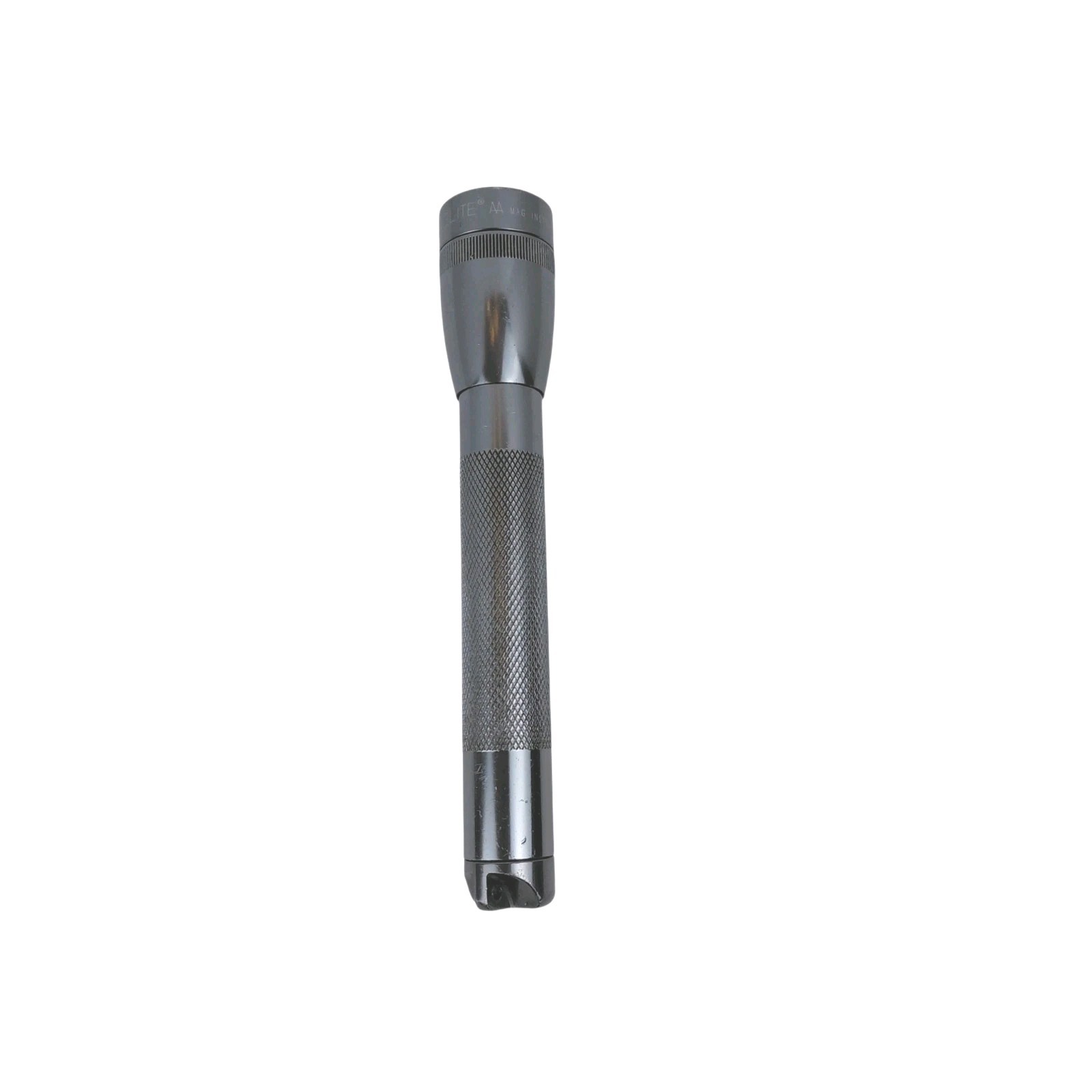 MINI MAGLITE AA mag instrument Flashlight California USA Silver