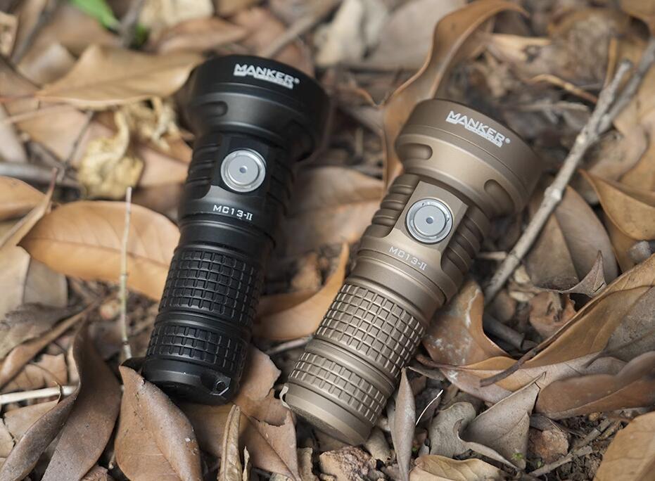 Mankerlight MC13 II 2000LM 600M USB C Rechargeable LED Flashlight TIR PMMA Lens