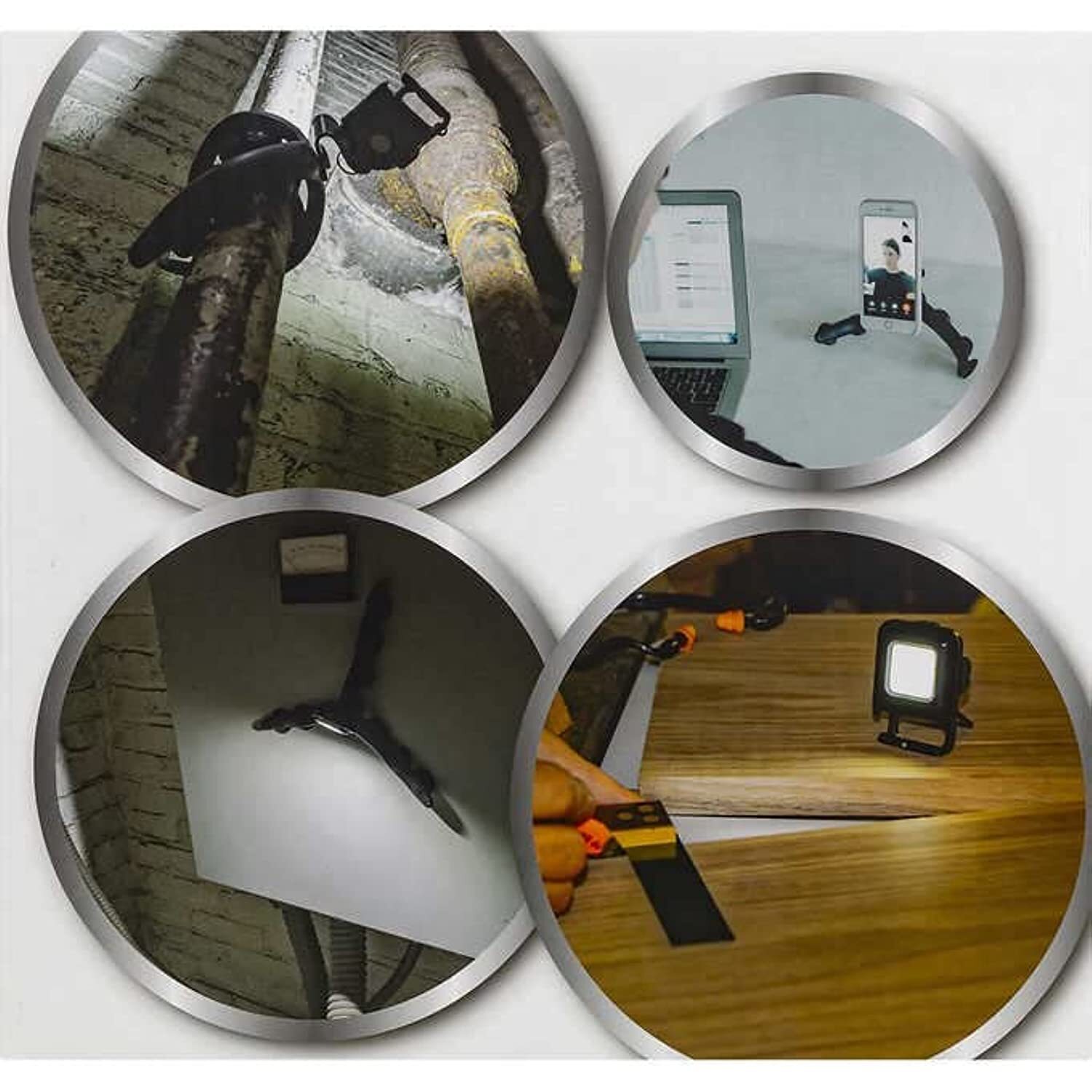 Tenikle 360� Universal Mount and Kodiak Kompanion 500 Lumen Work Light, The