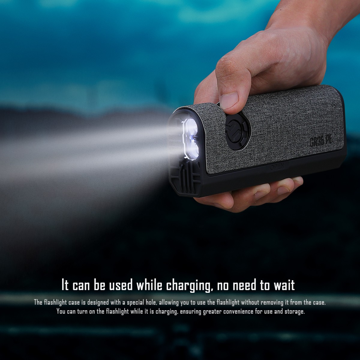 IMALENT GR35 High Power LED Flashlight 2800LM Long Distance Beam UV Green Laser