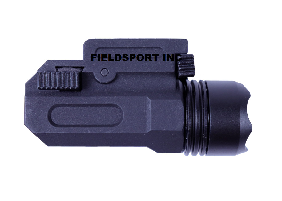 1W LED Pistol Flashlight Quick Detach QD 200 Lumens CR123A Battery Included