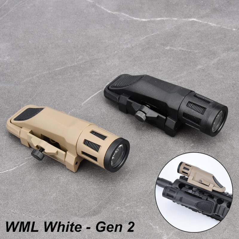 Tactical 250 Lumen Weapon Lamp Light Multifunction White LED WML Flashlight New
