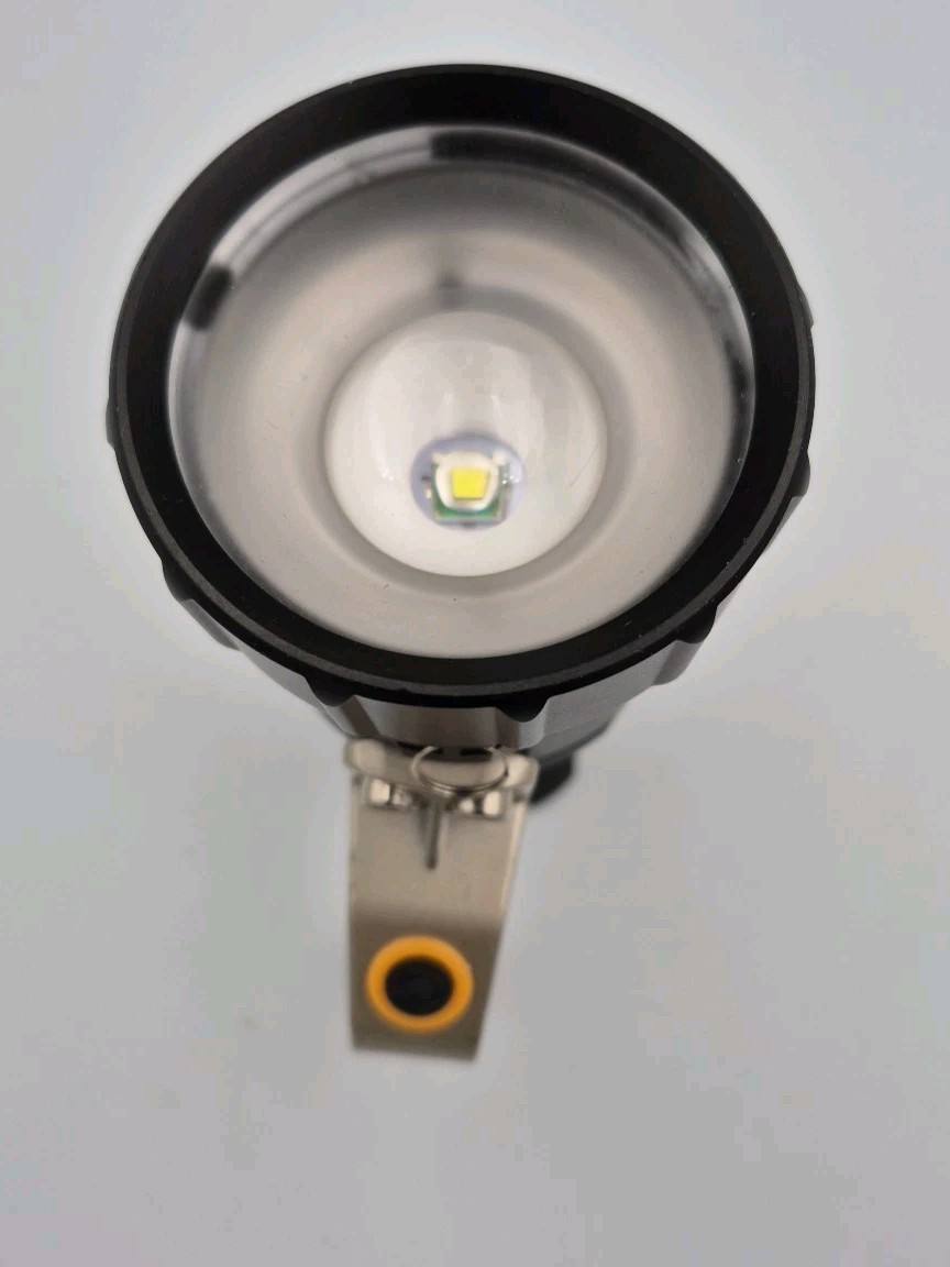HALO Ultra Bright Tech Flashlite LED Pre Owned No Charge Adapter Works Well