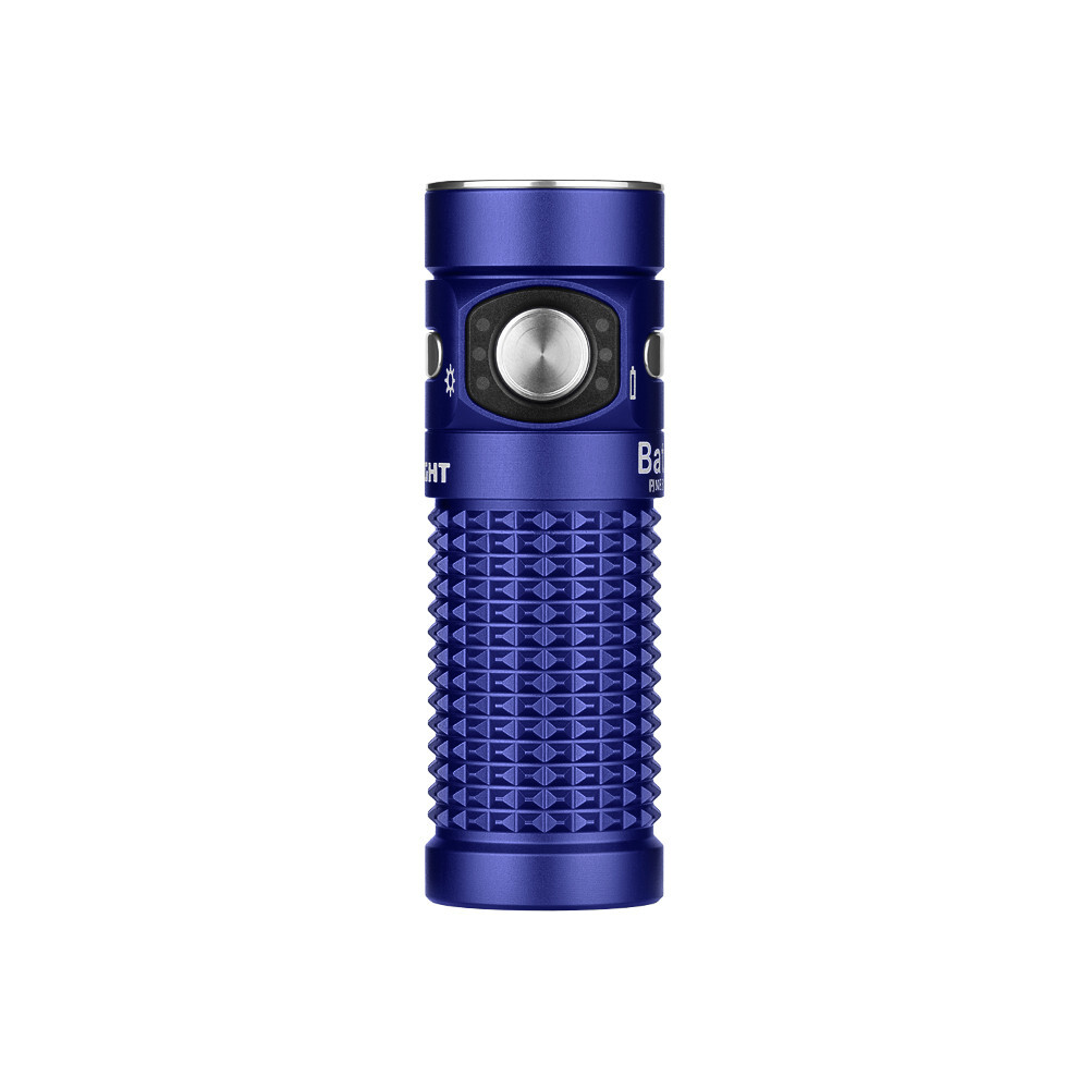 Olight Baton 4 Regal Blue Premium Rechargeable Flashlight & Warrior Nano Black