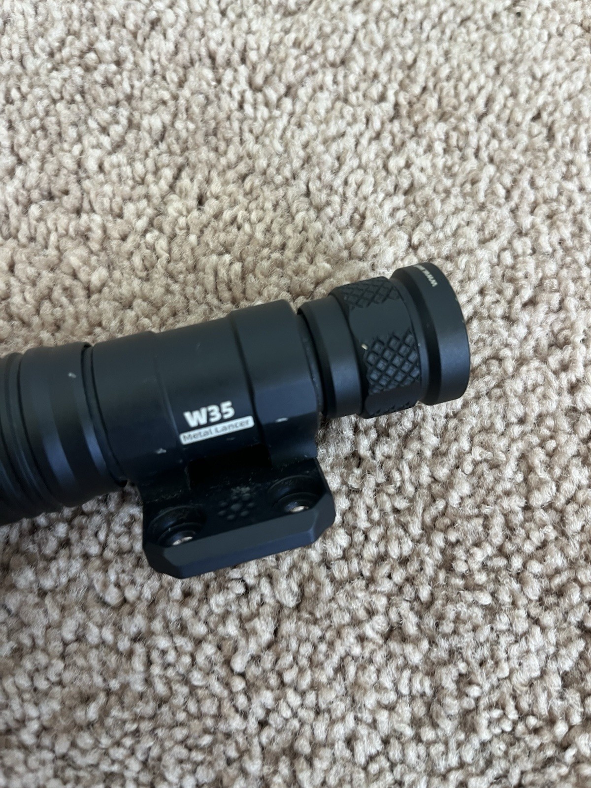 Weltool Flashlight W35 Metal Lancer LH6 W Mount Tested Black