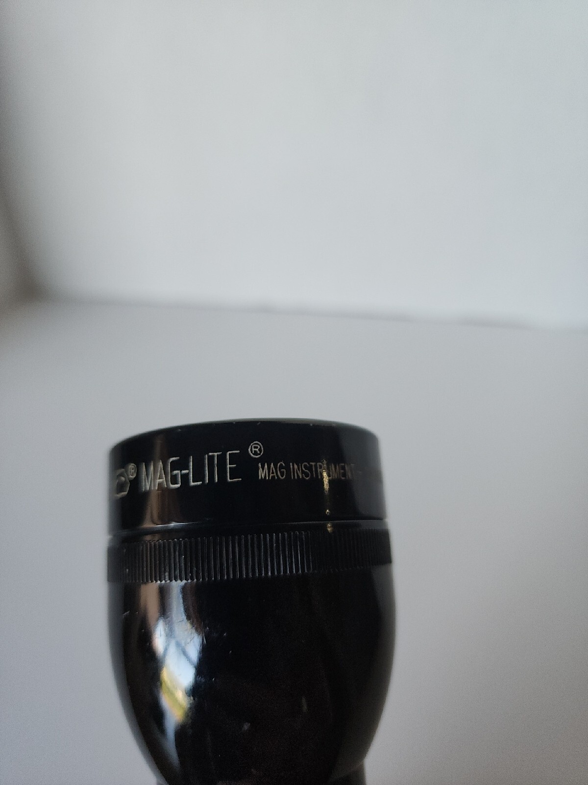 12in Mag-Lite Flashlight Mag Instrument Ontario California Engraved See Descrip