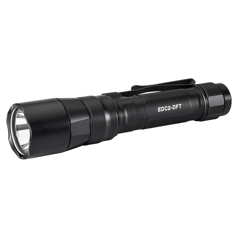 SureFire EDC2-DFT High-Candela Everyday Carry Dual-Fuel Turbo LED Flashlight