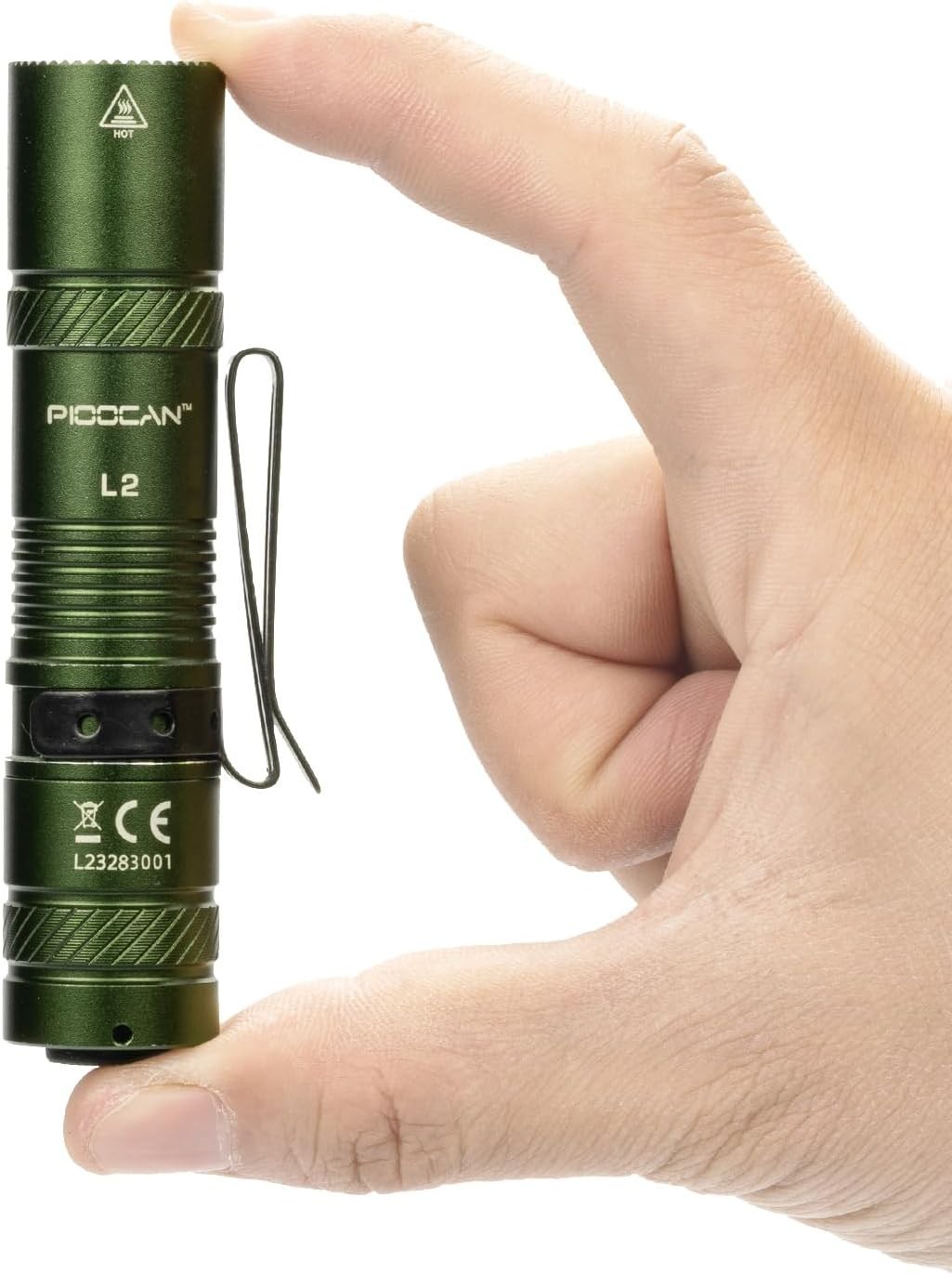 Rechargeable Flashlights 1200 Lumens EDC Flashlight, AA Pocket Flashlight Hig…
