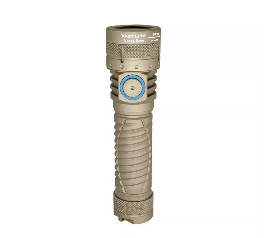 Vastlite Zoom LEP Flashlight 400 Lumen 3900 Feet Range USB Rechargeable Torch
