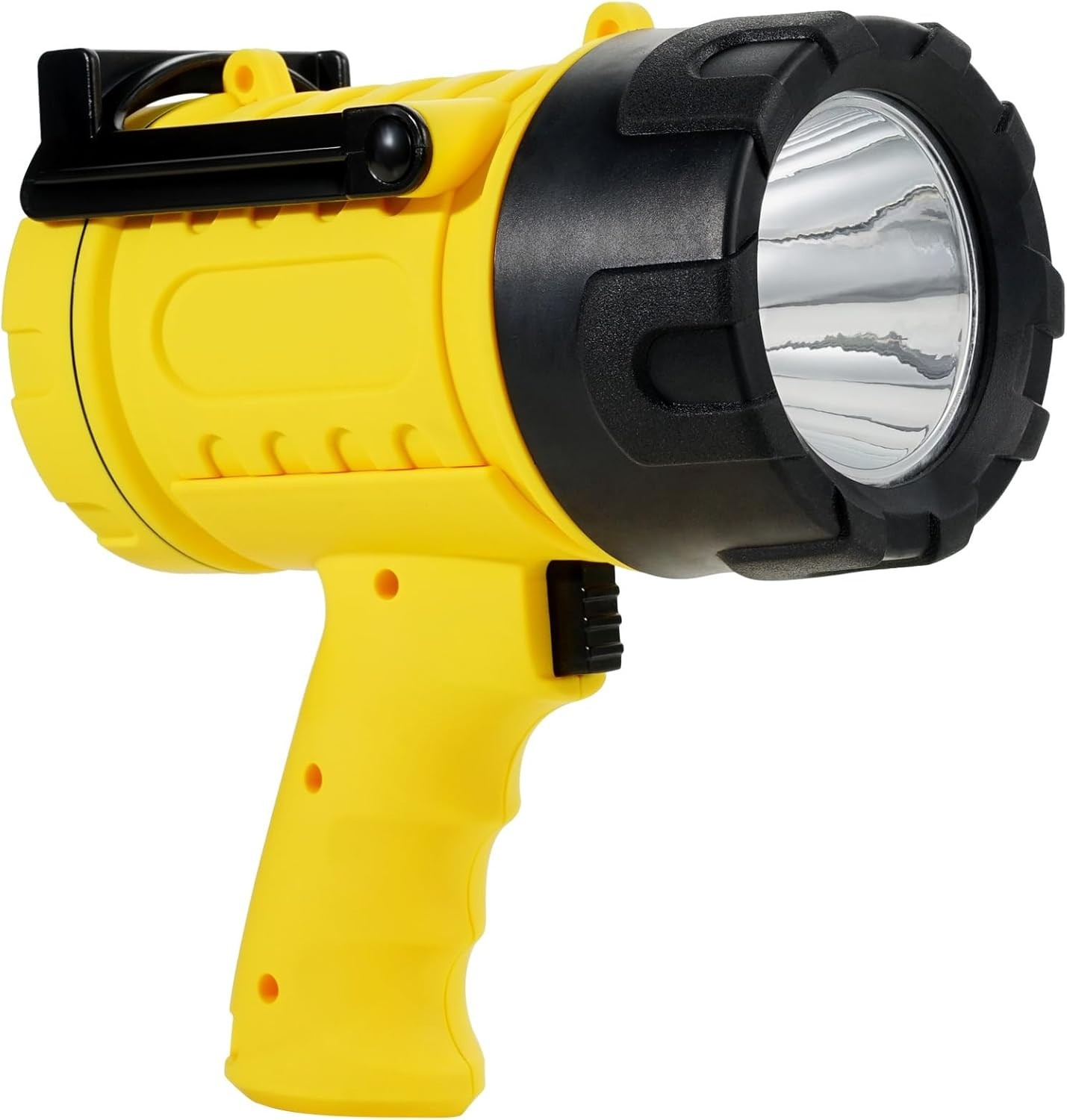 Rechargeable Spotlight Flashlight with 1000,000 High Lumen LED, Waterproof Handh