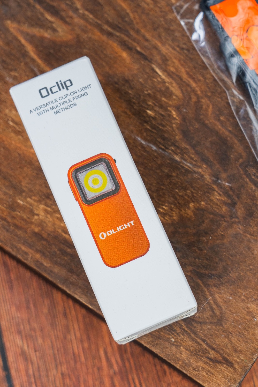 Olight Baton Turbo Orange & Oclip Orange Matching EDC Set + Patch