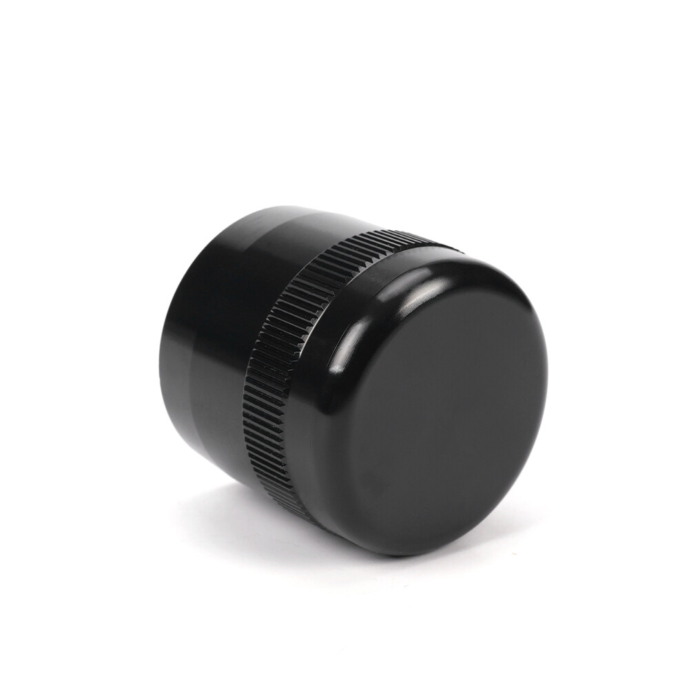 1/2-28 Aluminum End Caps Black High Quality 6061 Aluminum C Cell Cap Set