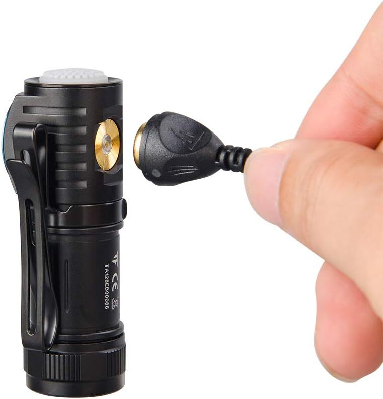 Mini Headlamp 1000 Lumen LED Rechargeable Flashlight Magnet Work light Torch US