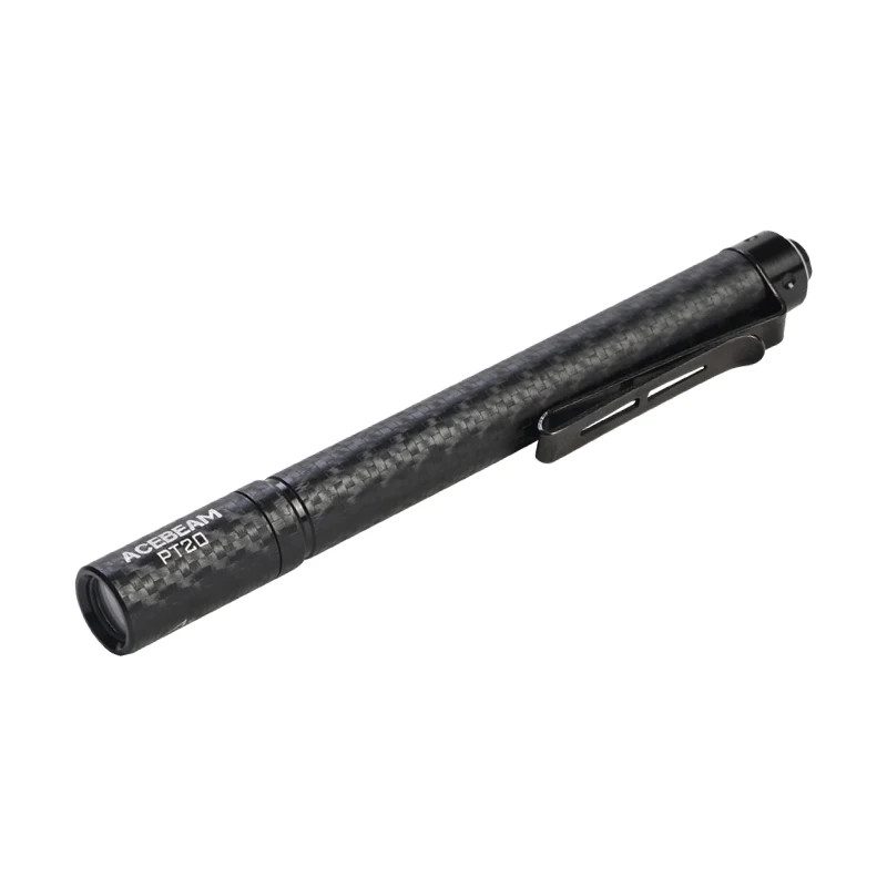 ACEBEAM PT20 Penlight Compact Flashlight 500 Lumens 80m USB-C + AAA Battery
