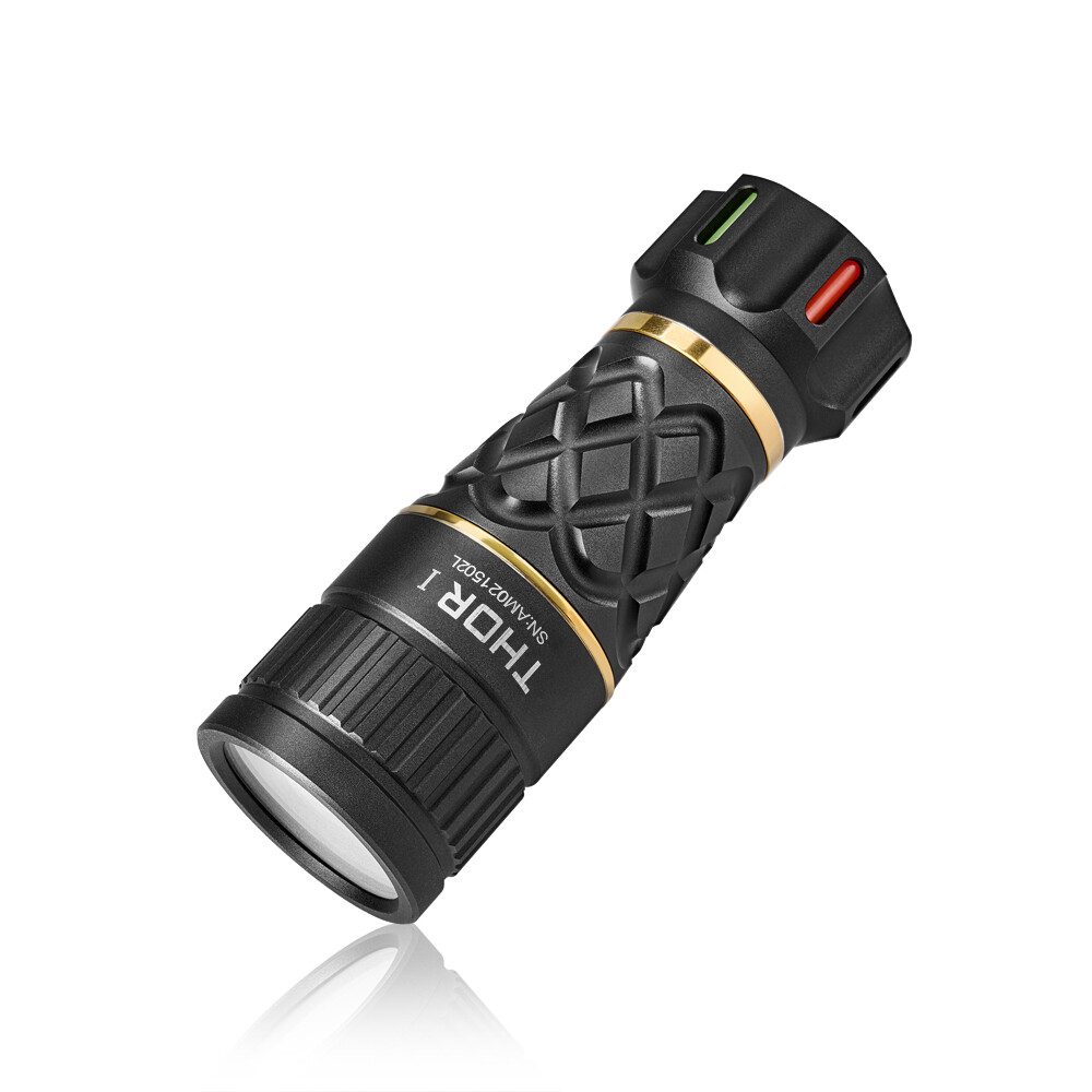 Lumintop Thor I LEP 400 Lumens 1200 Meter Distance Flashlight (BLACK)