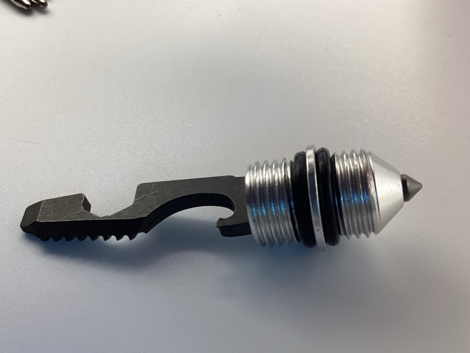 Ankaka Tactical Multi-Tool /Flashlight/Pen/Bottle Opener/Glass Breaker/Used/Nice