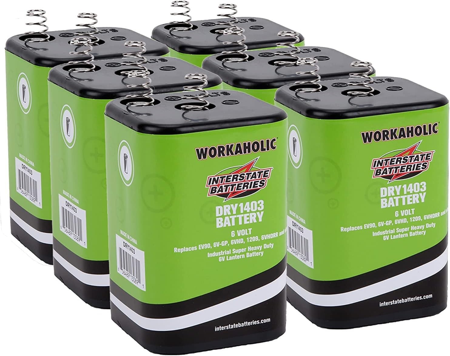 High-Performance 6V Lantern Batteries