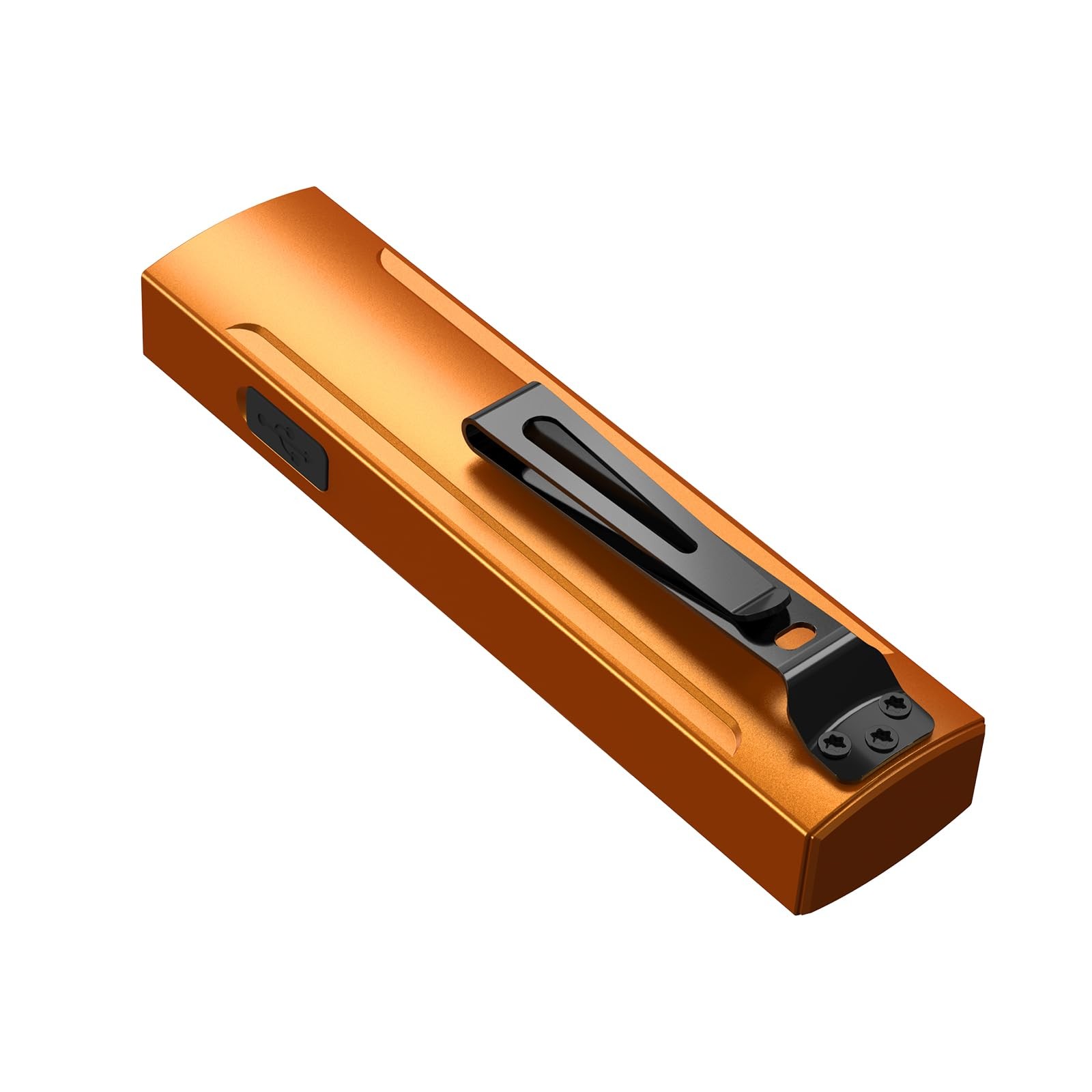 Wurkkos HD01PRO UV & White LED Rechargeable EDC Flashlight, Orange