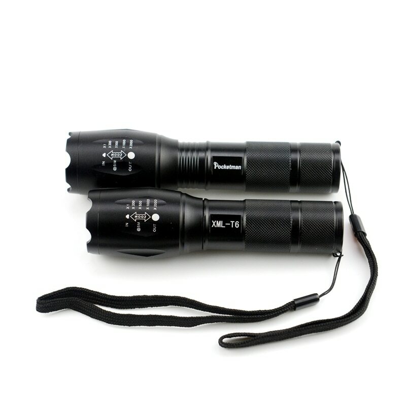LED Rechargeable Flashlight XML T6 Linterna Torch 4000 Lumens Led Flashlight