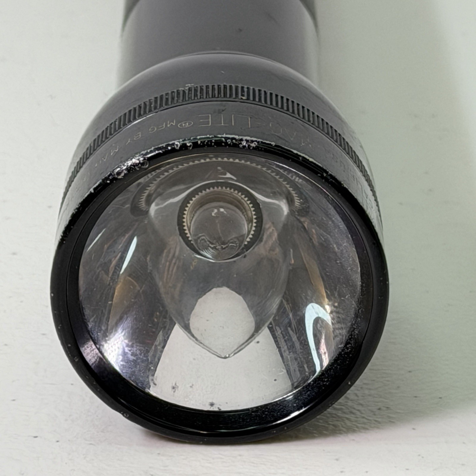 Vintage MAG-LITE Black Large 4D Cell 15” Flashlight Made In USA Works