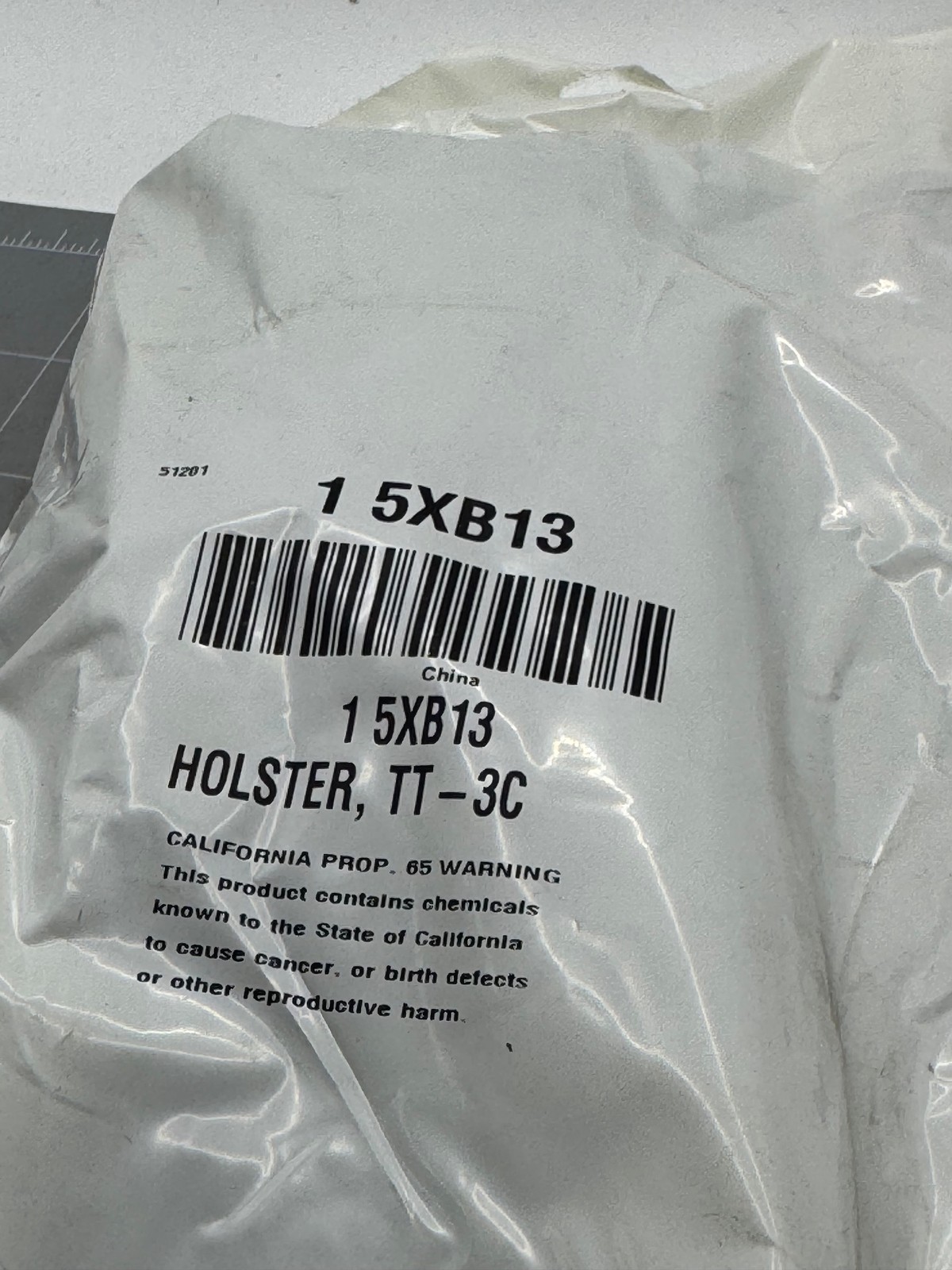 Streamlight Holster TT-3C 5XB13 Nylon Flashlight Belt Holster Black New OEM