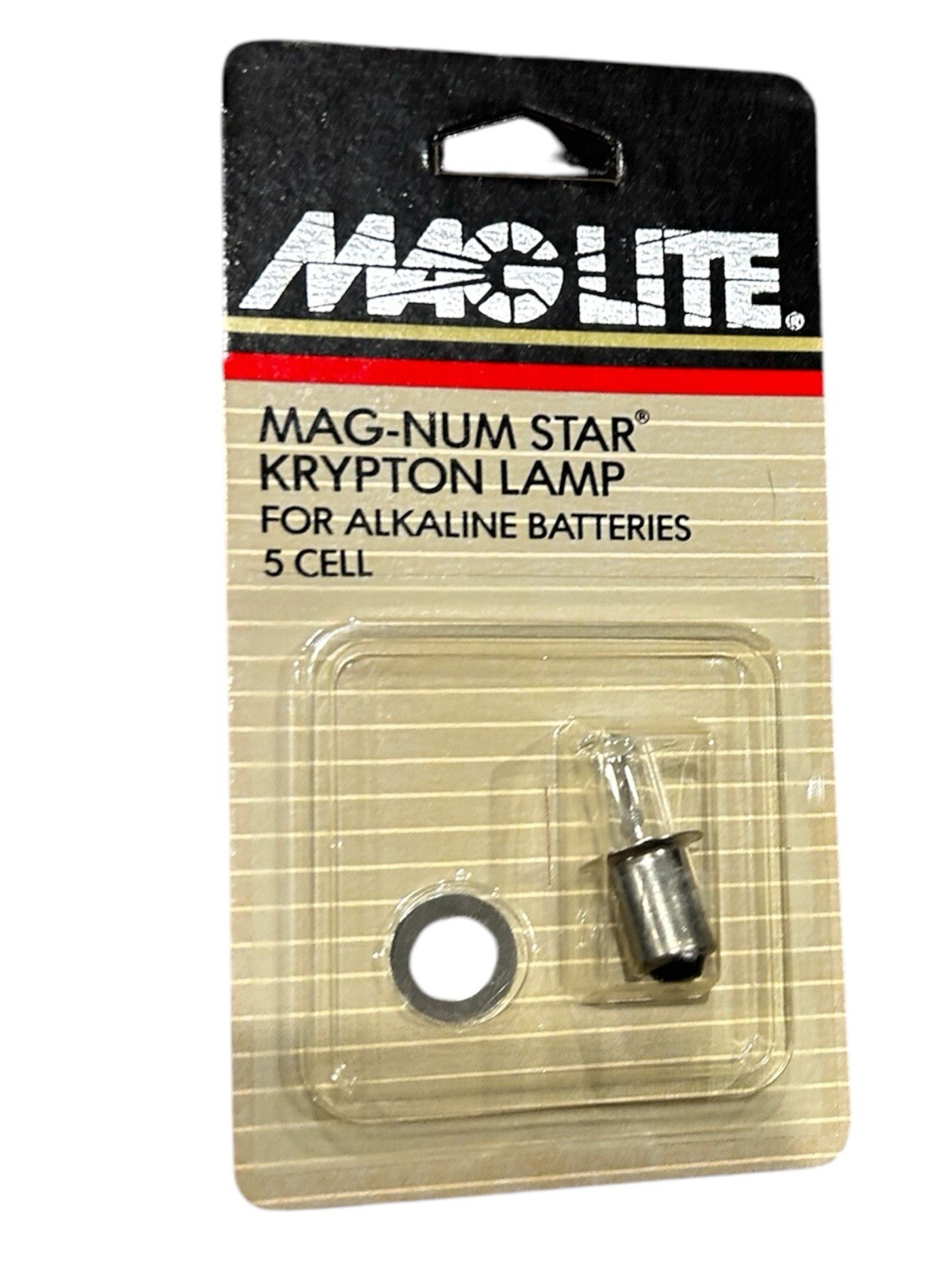Mag Lite MAG-NUM STAR KRYPTON LAMP FOR ALKALINE BATTERIES 5 CELL