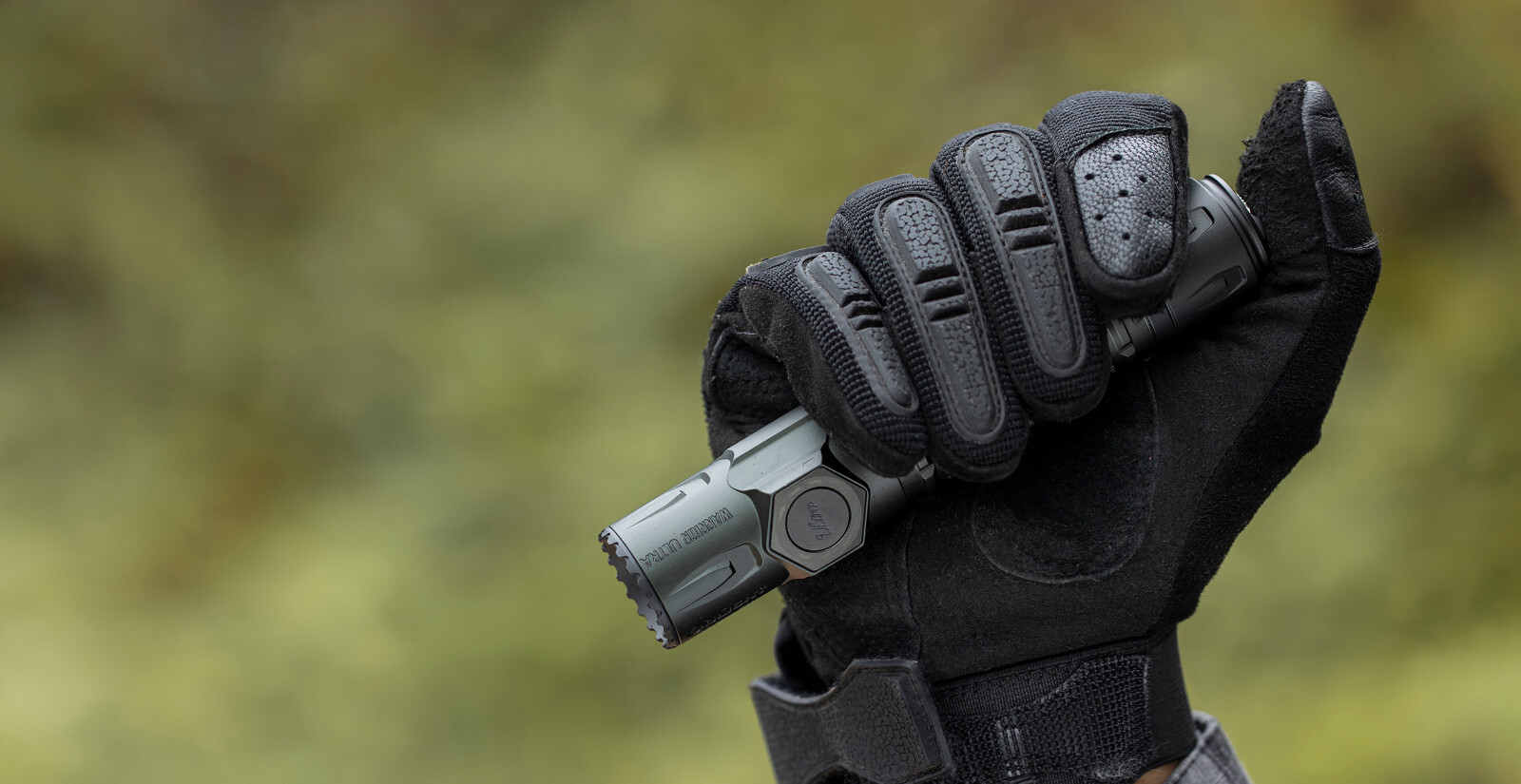 Olight Warrior Ultra 2500 Lumens Tactical Flashlight, OAL Material, 320 Meters