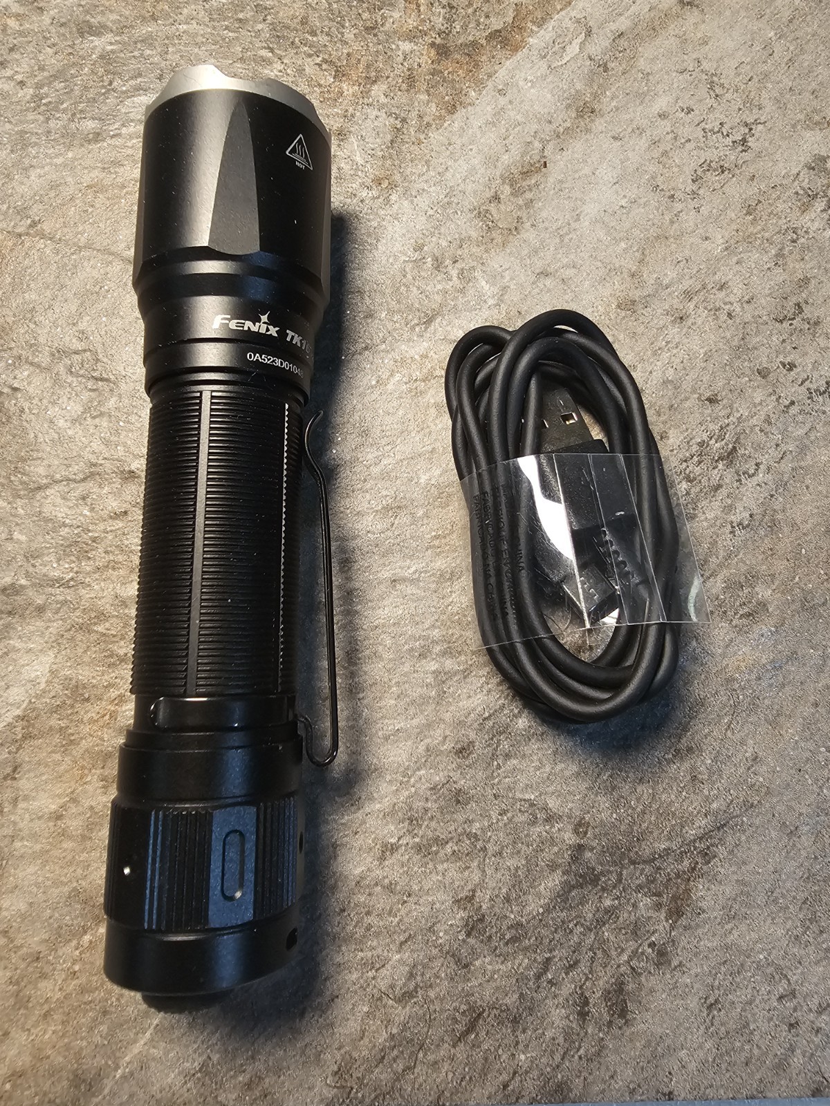 Fenix TK16-V2.0 3100 Lumens Tactical Flashlight – Black (Open Box)
