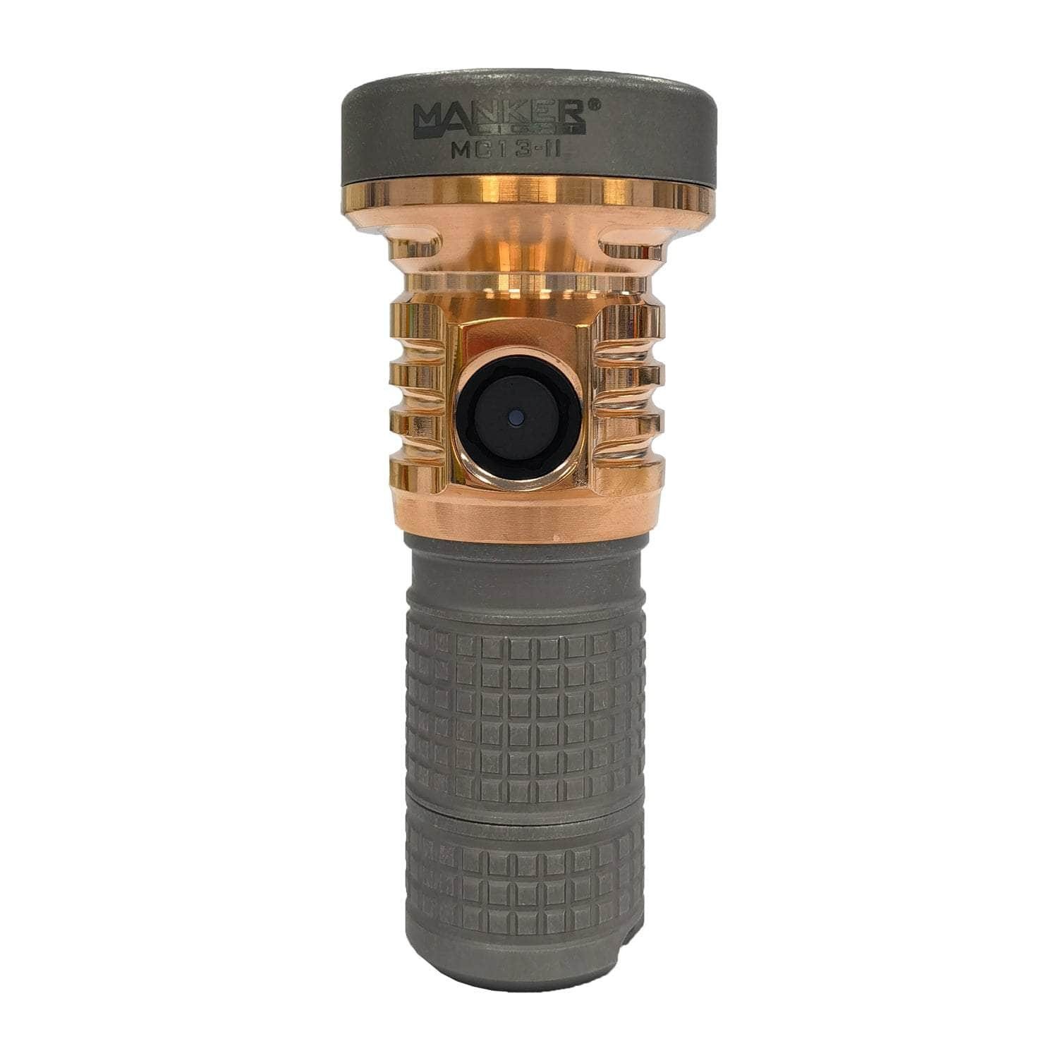 Manker MC13 II Pocket EDC Flashlight – Titanium & Copper