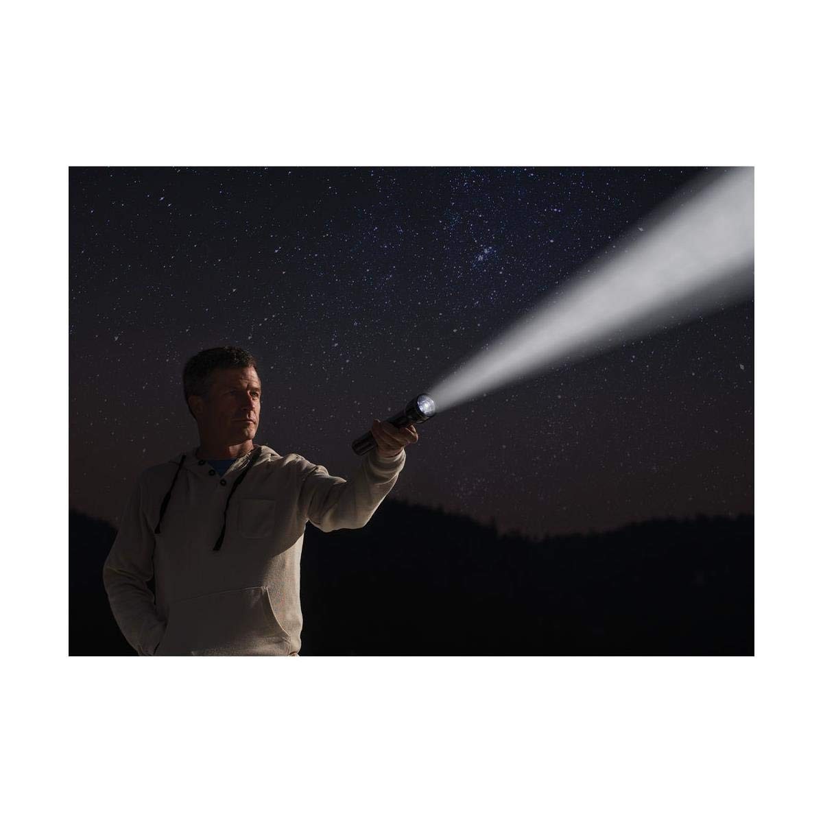 Mag Instrument ML25LT-S3106 LED 3-Cell C Flashlight, Silver