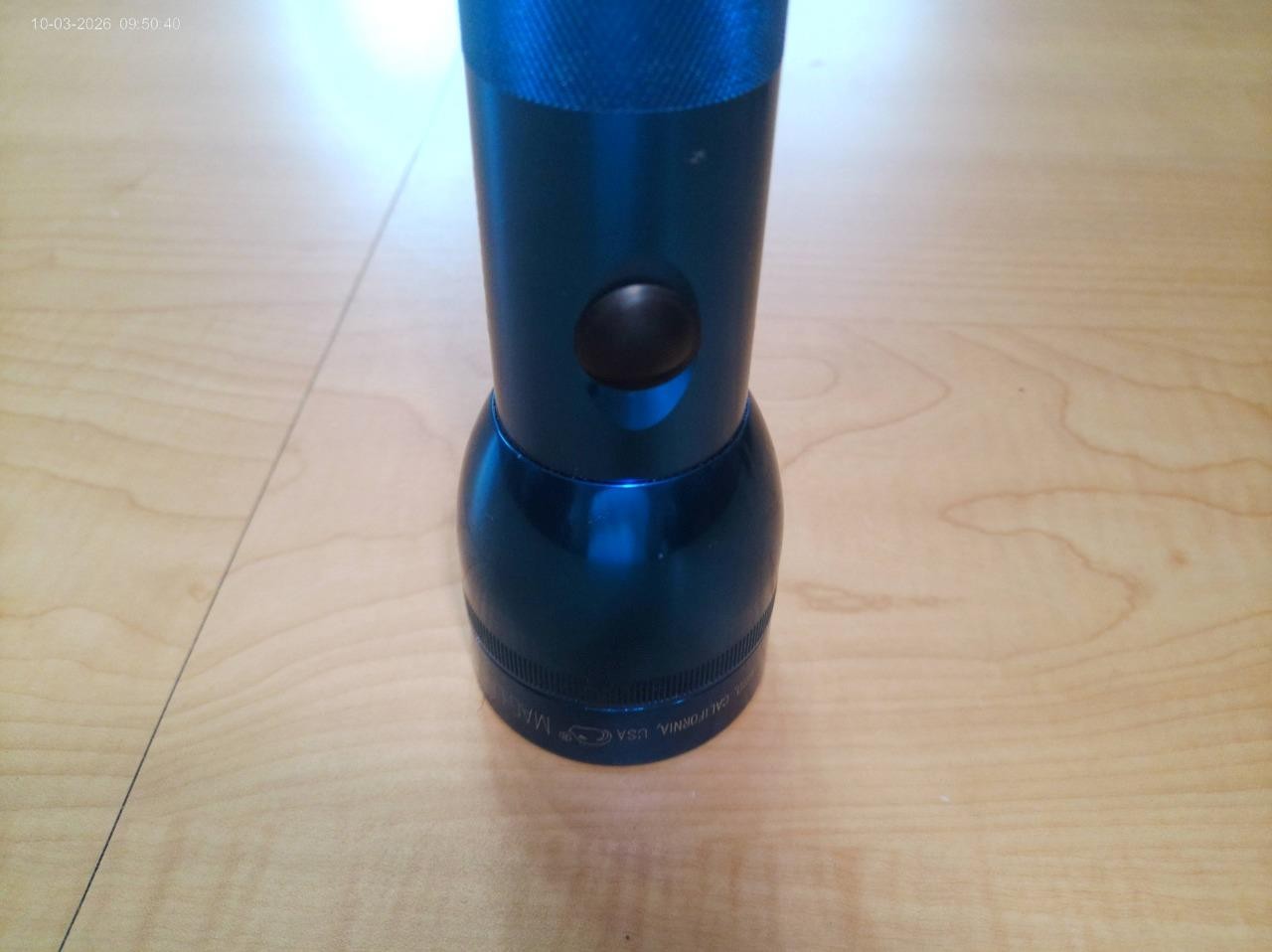 12.5″ Mag-Lite Blue Aluminum Flashlight Made In The USA D3049558844