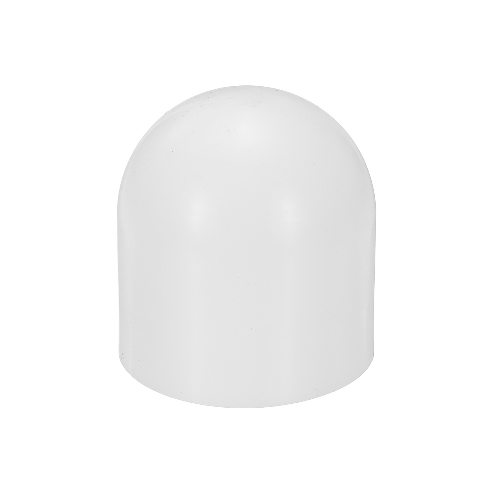 Flashlight Diffuser Cap, 43mm IDx50mm Flexible Silicone End Cap, Milk White