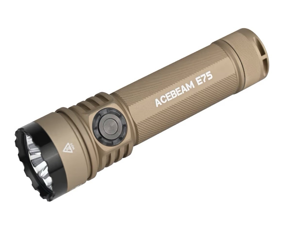 Acebeam E75 Quad-Core High-performance Rechargeable Flashlight High CRI 5000K